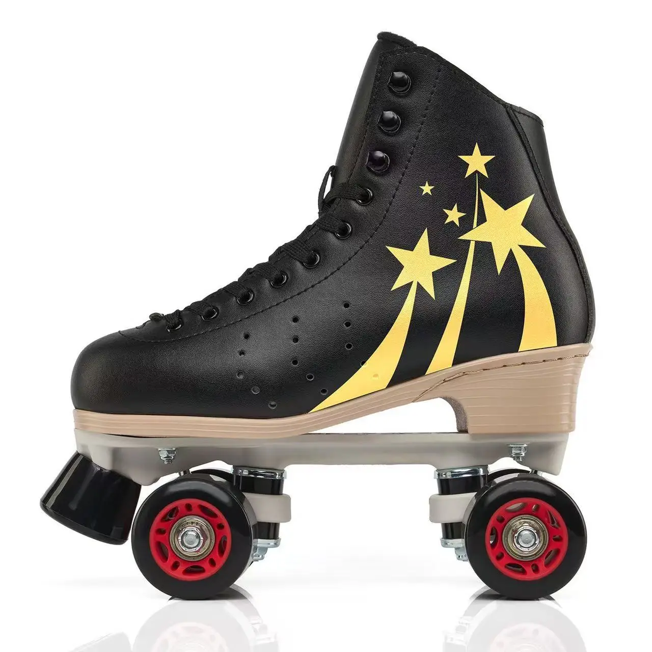 

High Quality Quad Roller Skate Shoes 4 Wheels Adult Double Row Roller Shoes Aluminum Alloy Bracket Skating Training Sneakers