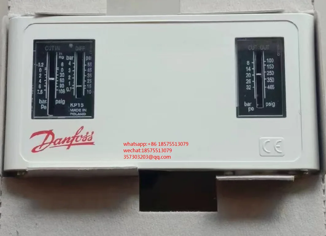 FOR Danfoss KP15 060-126466 High Pressure Pressure Controller Dual Pressure Control New Original 1 PIECE