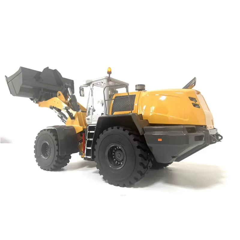1/13 scale metal RC hydraulic 580 loader brushless motor 4-way valve with lights RTR outdoor remote control loading vehicle toy