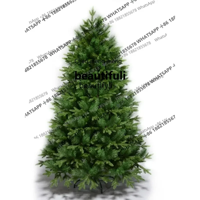 A   2.7 meters high-end luxury encrypted Christmas tree festival US version PE PVC9 feet household Christmas tree