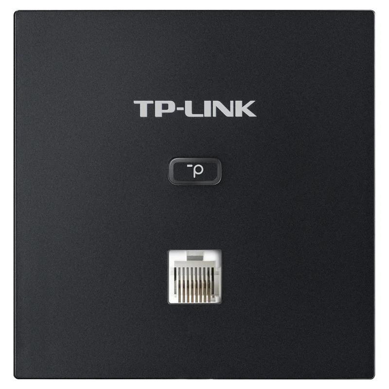 TP-LINK 1200Mbps Dual-Band Gigabit Wireless Panel AP Thin Deep Space Silver (Square) TL-AP1202GI-POE Panel POE WiFi AP