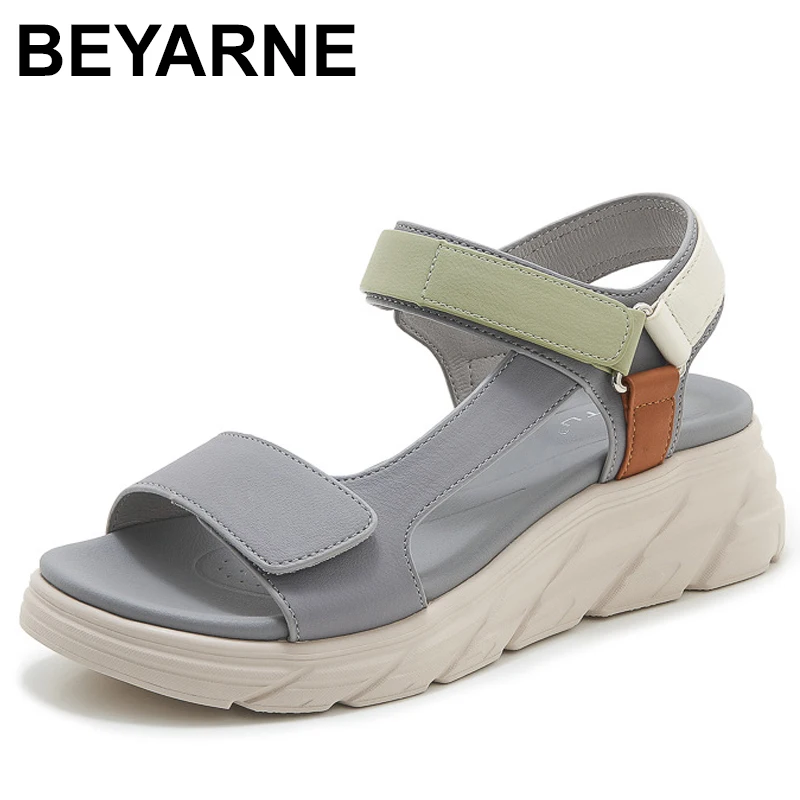 

Spring and summer in stock thick-soled sandals lightweight anti-slip comfortable and casual women's shoes