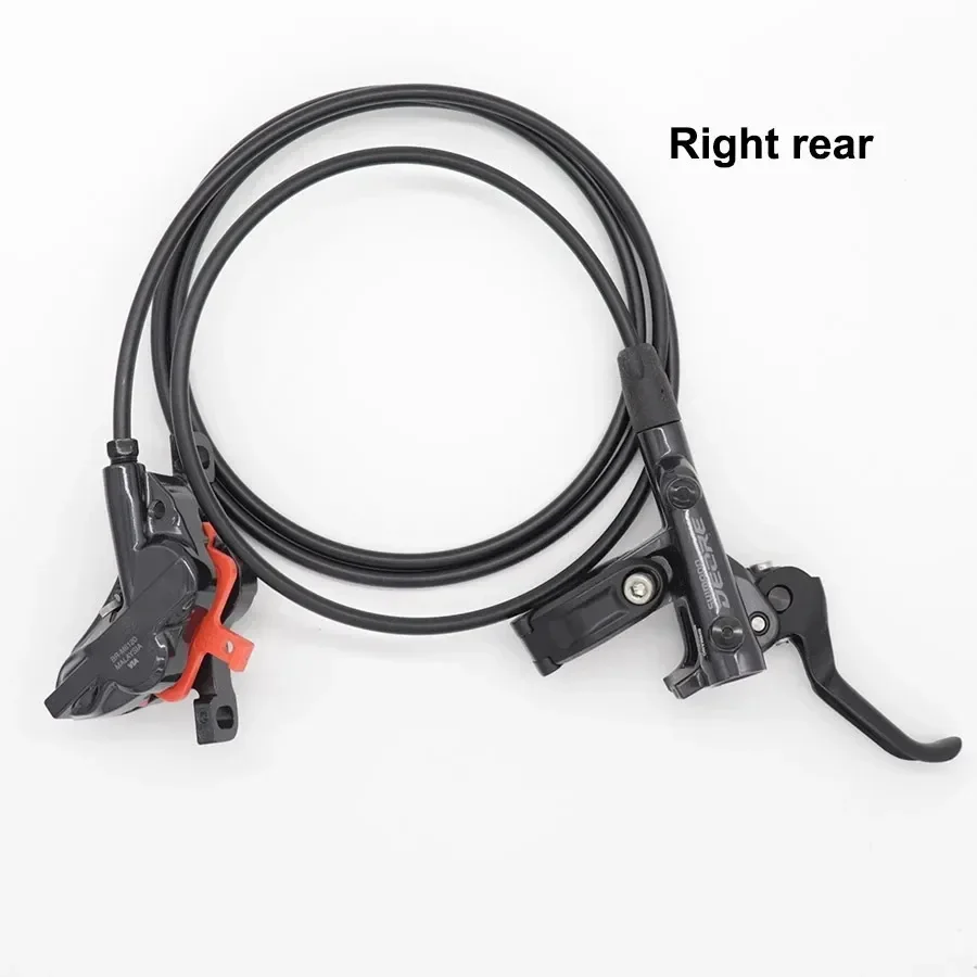 M6100 2 مكبس M6120 4 مكبس الفرامل الدراجات الجبلية MTB الصحن الهيدروليكي الفرامل MTB BR الفرامل اليسار اليمين