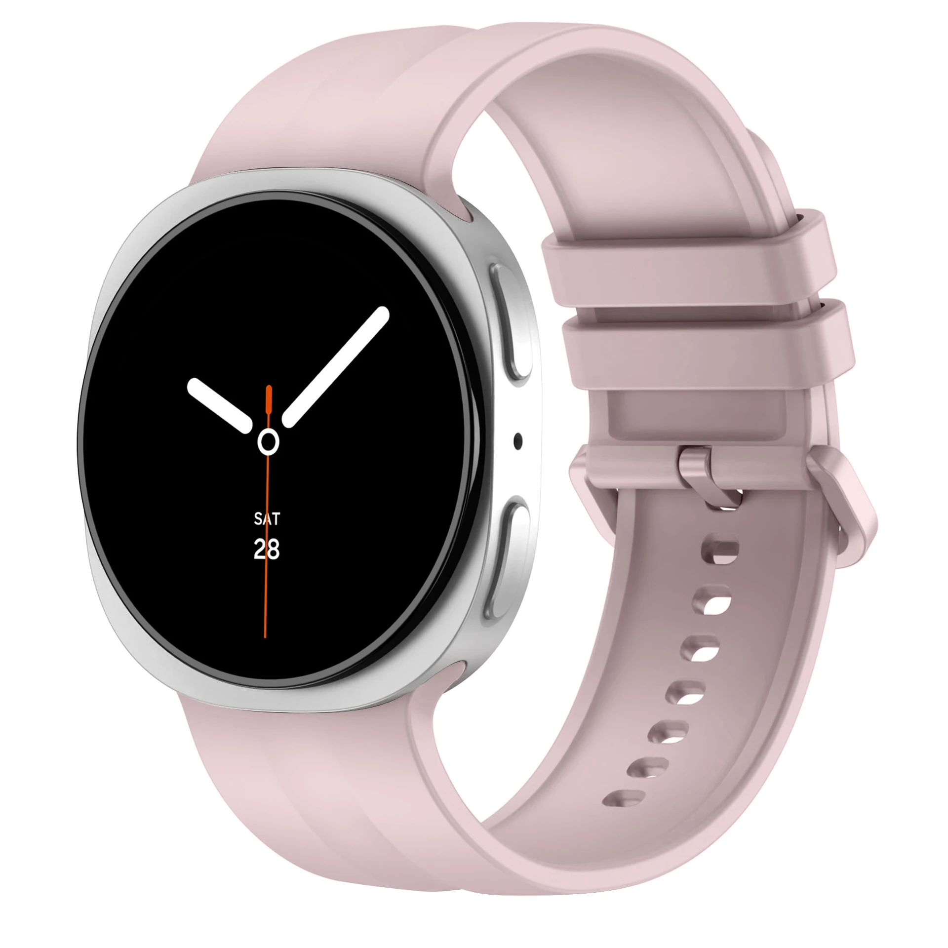 Original Silikonarmband für Samsung Galaxy Watch 9 8 44mm 40mm Sportarmband Galaxy Watch 8 Classic 46mm Armband Zubehör