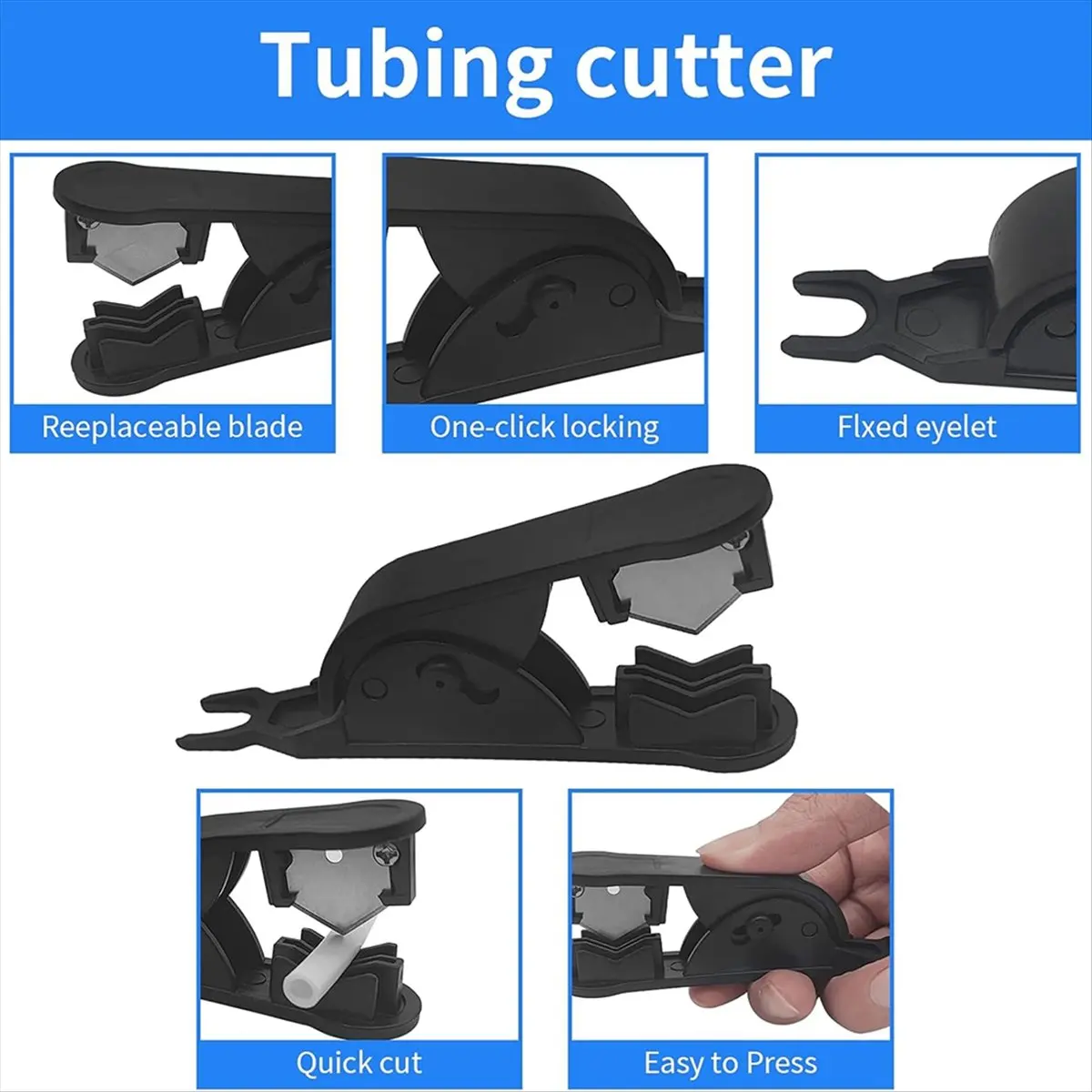 Reliable- Water Tube Fittings Kit,1/4inch OD Quick Connect Push to Connect Fittings for RO/DI Water Filter System