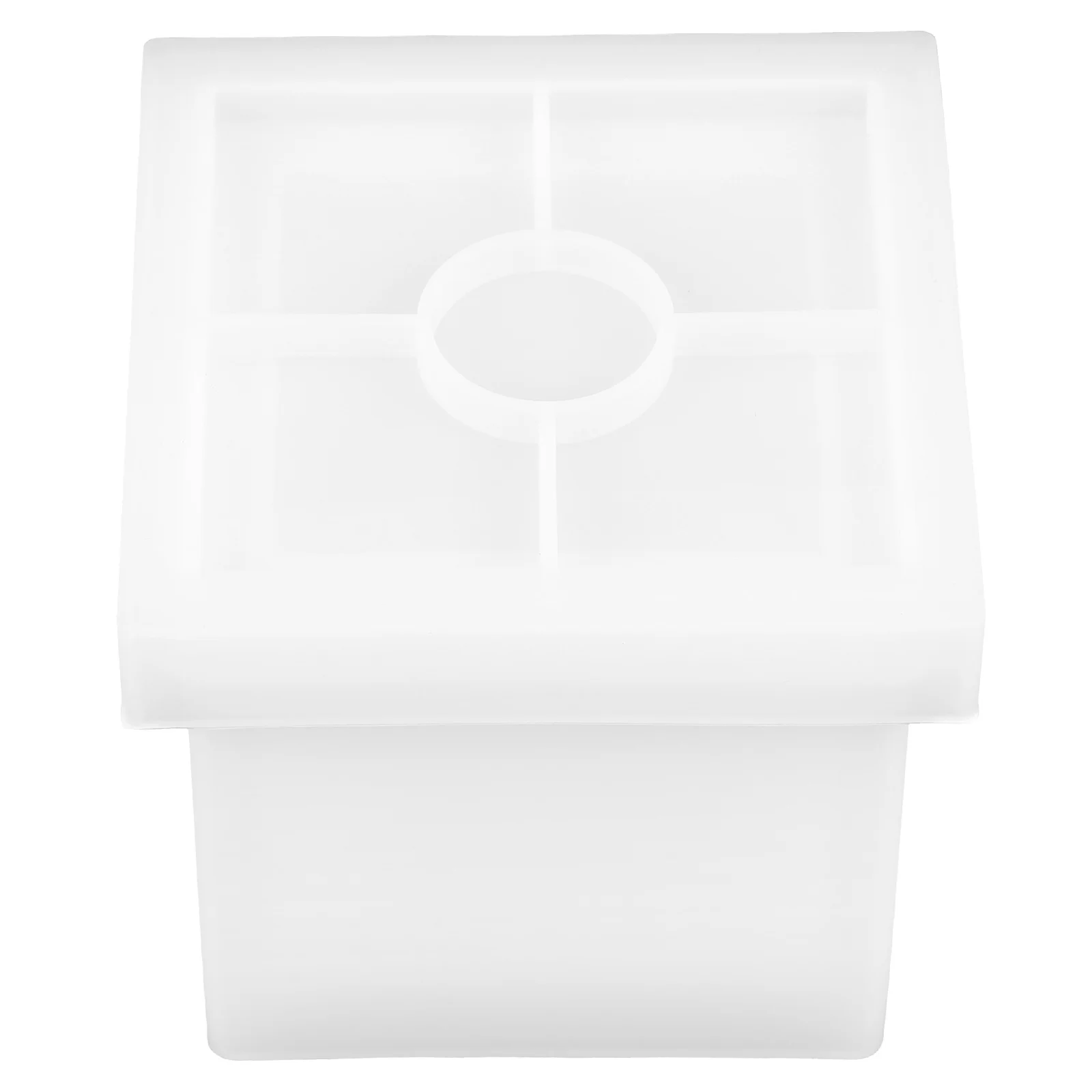 

1Set Silicone Flowerpot Mold Convenient DIY Planter and Saucer Mold for Concrete Pot Casting and Craft Decoration