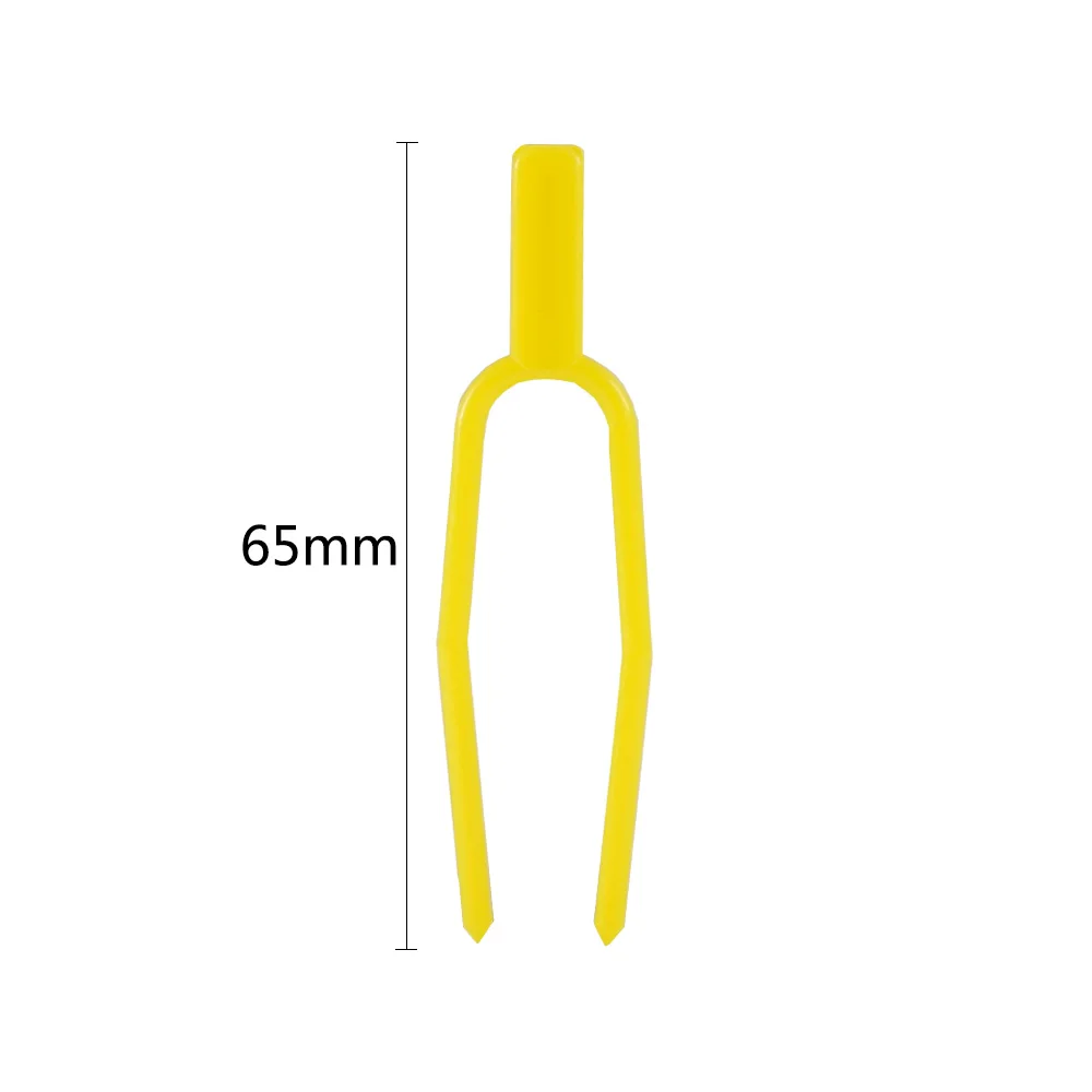 50-1000PCS Plant Stem Stolon Fixator 65MM Garden Strawberry Planting Fork Watermelon Fastening Fixture Clamp Clip Plant Support