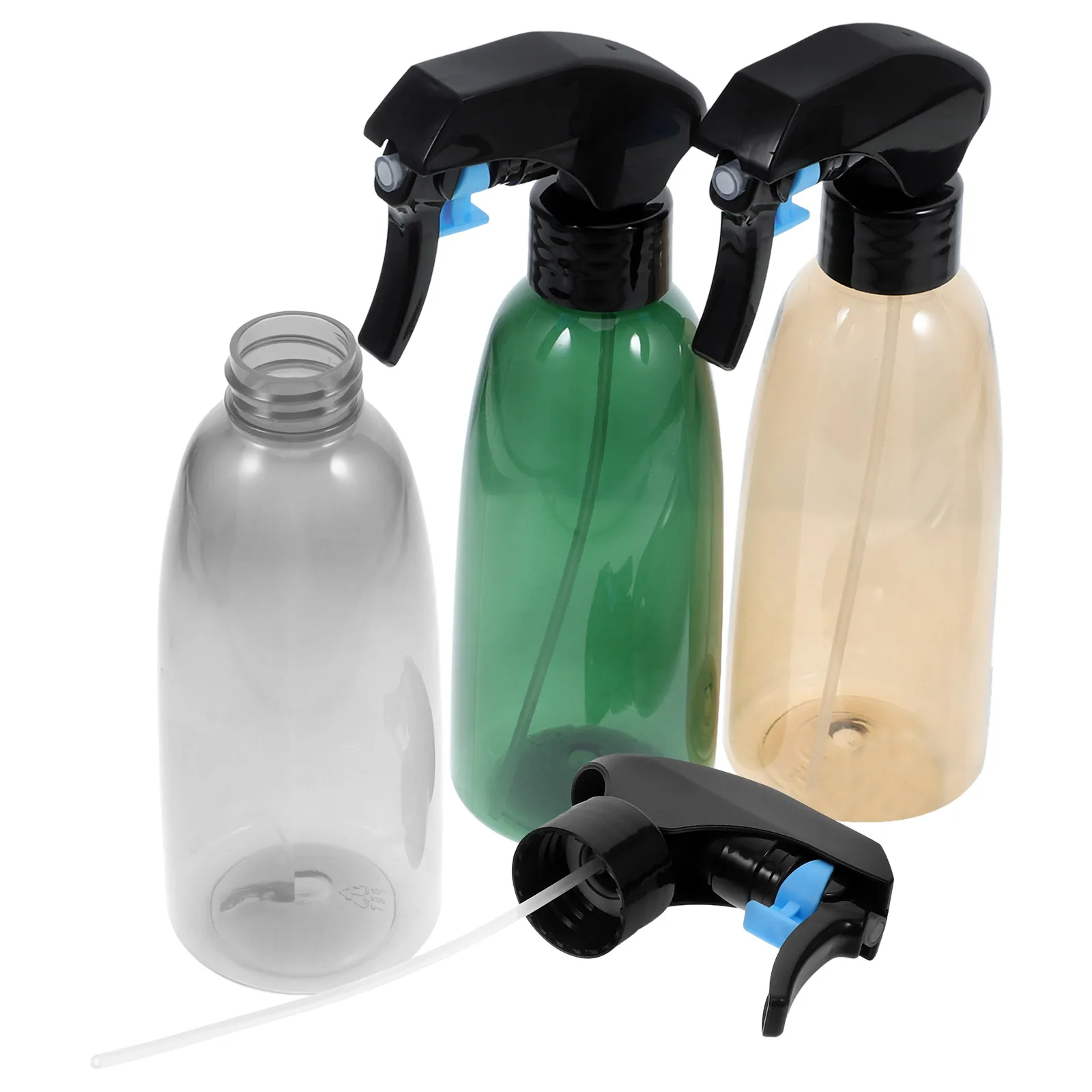 

3pcs 320ml Transparent Spray Bottle gardening Flowers Manual Planter Mister Spray Bottle For Gardening Home Reusable