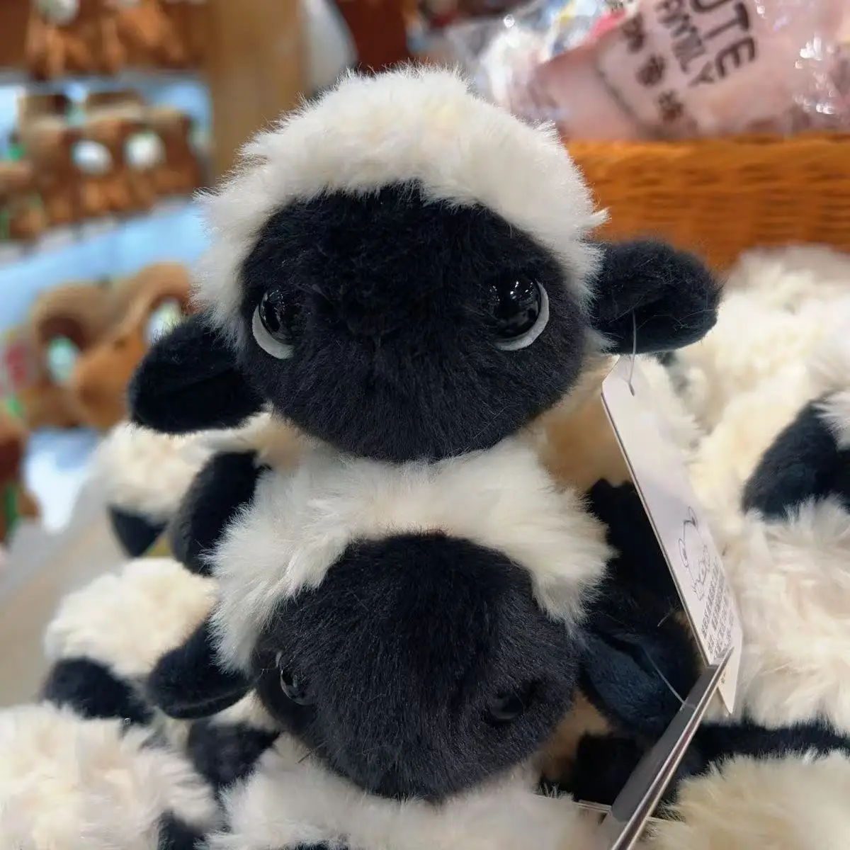 

Супер милый сладкий ангел-овца, подвеска, плюшевая игрушка, мягкая кукла-ягненок, мягкие детские игрушки для девочек, подарки на день рождения, декор комнаты