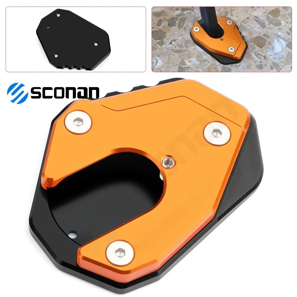 

For RC 200 250 RC200 RC250 2014-2023 2022 2021 2020 Motorcycle Aluminum Kickstand Side Stand Extension Enlarger Pad
