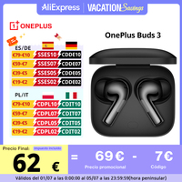 Global Version OnePlus Buds 3 TWS Earphone 49dB Active Noise Cancellation Bluetooth 5.3 True Wireless Headphone Earbuds