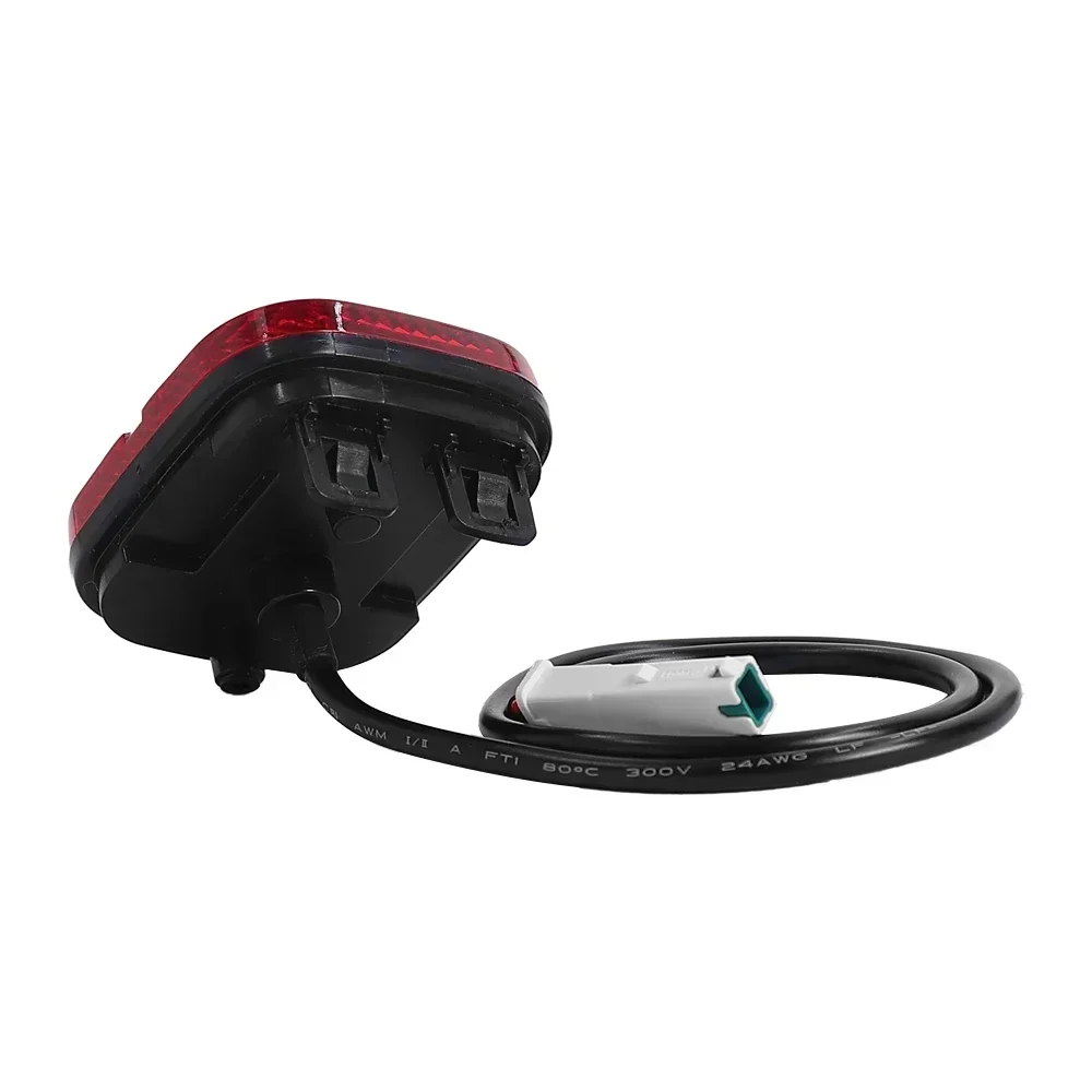 Para segway ninebot max g2 scooter elétrico lanterna traseira freio lâmpada led com luz traseira cabo da bateria acessórios de reposição peças