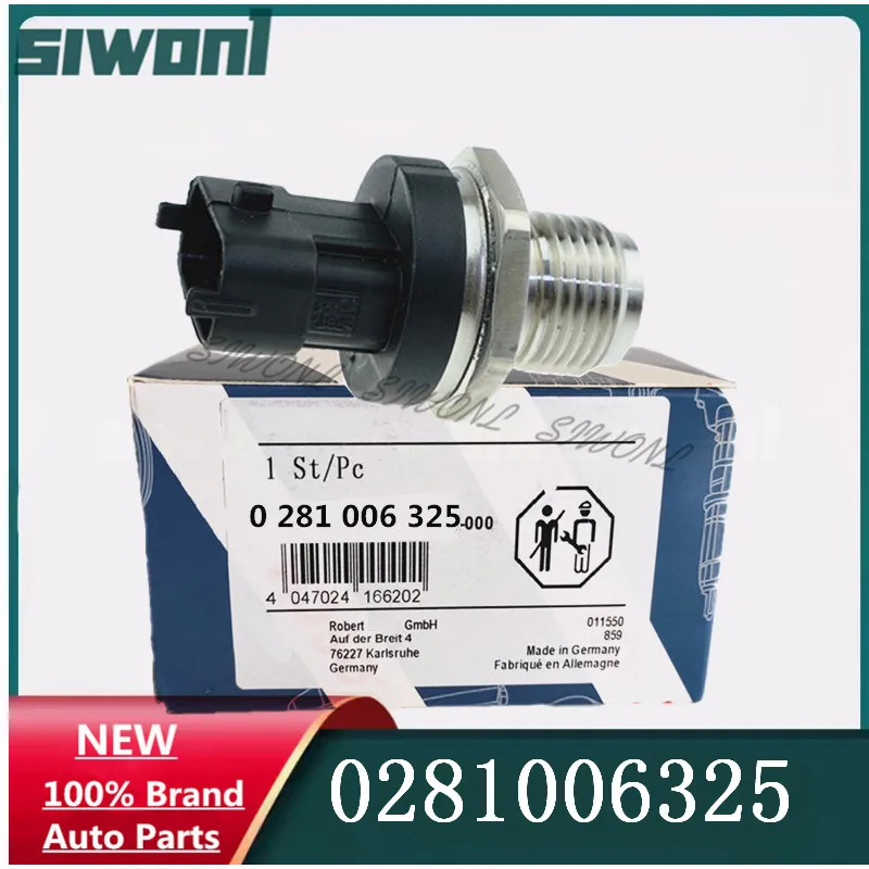 

OEM Fuel Rail Pressure Sensor 0281006325 0281002851 0281006112 5260246 For Fiatt Fordd Ivecoo Dodgee RAM 2500 Komatsuu VW