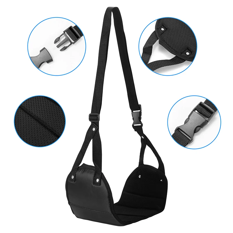 أرجوحة مريحة لمسند القدمين، حزام مسند للقدمين في المكتب، أرجوحة مسند قدم محمولة للسفر للطائرة والقطار عالي السرعة