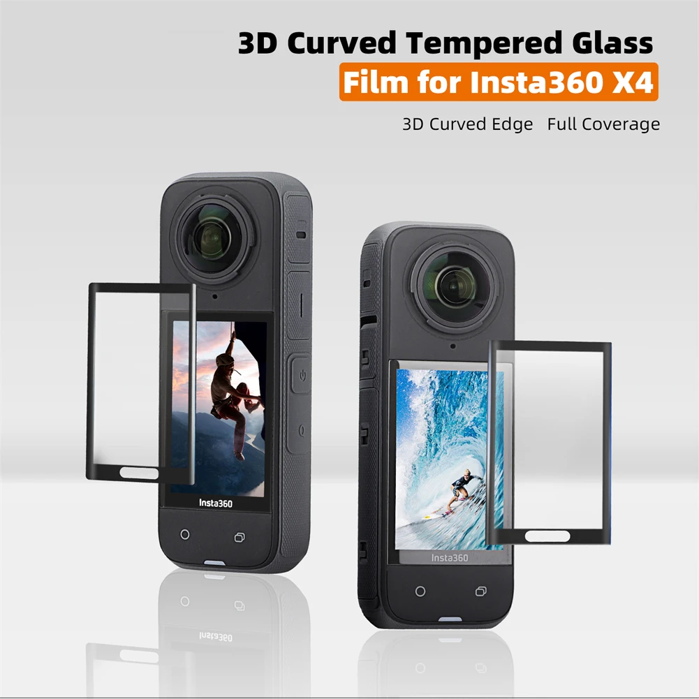 

1/2pcs Camera Tempered Screen Protector Film 9H High Hardness Anti-Scratch Anti-Fingerprint Curved Screen Protector Film