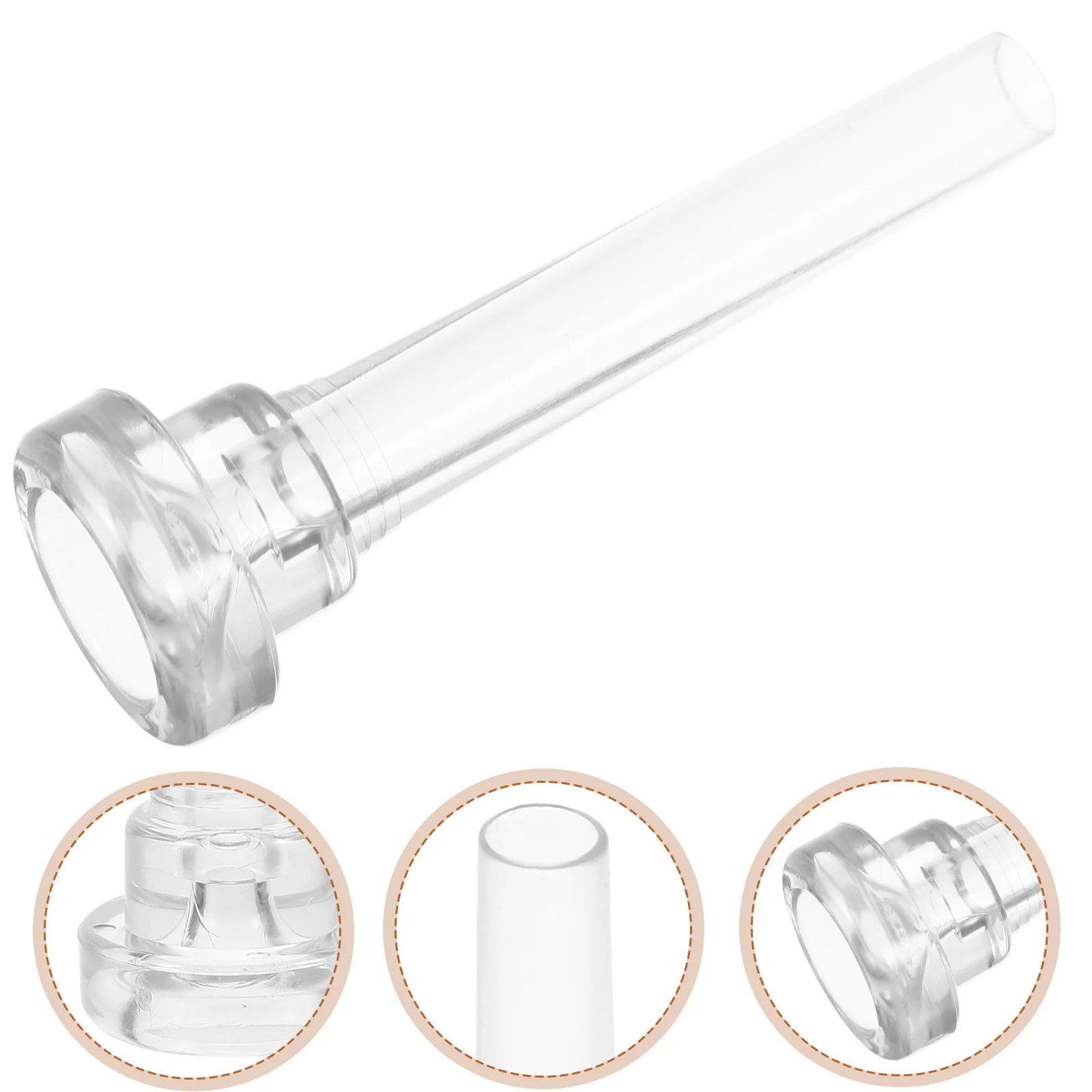 

Trumpet For Beginners Lightweight Compact No Burrs Clear Sound Performance Replacement Mouthpiece Trumpet Accessories