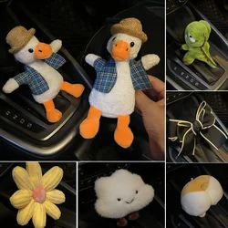 Cute Cartoon Car Handbrake Grip Covers Gear Shift Knob Cover Handle Plush Sleeve Winter Soft Warm Hand Brake Dino Corgi Ass