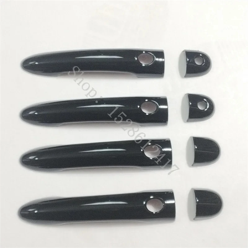 

Glossy Black for Renault renault scenic 2 ii MK2 2009~2018 Door Handle Cover Car Accessories Trim Set Cover Handle chrome Handle