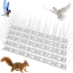 Stainless Steel Birds Repeller Bird Repellent Needle Bird Pigeon Scare Thorn Anti-bird Device