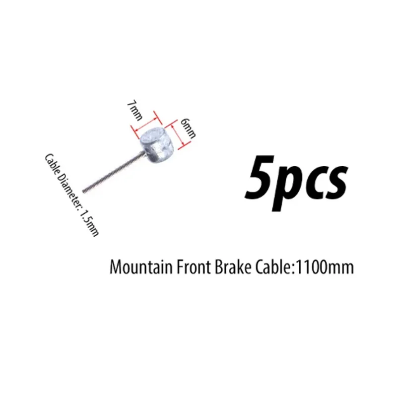 5/10PC Fiets Remmen Lijn Road Mountainbike Remkabel Universele Fiets Shift Kabel Duurzaam Road MTB rem Shift Draad