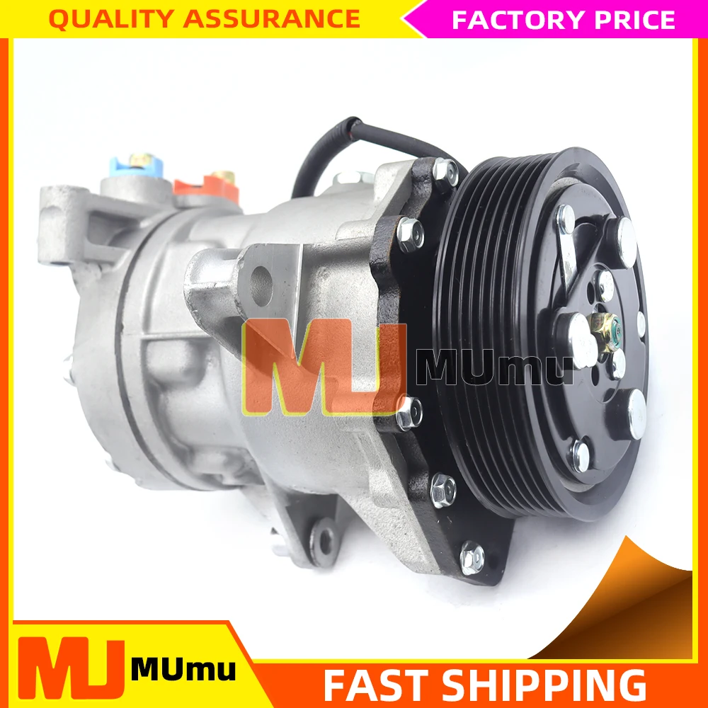 Air Conditioner Compressor w/Clutch For Jeep Liberty Cherokee 55037466 55037466AE 471-7026 4335 4852 55037466AC 4717026