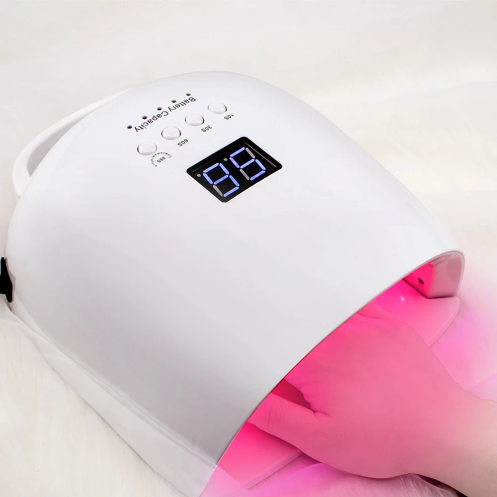 

80W Nail Machine Light Therapy Machine 36 Lamp Beads Intelligent Induction Uv Gel Varnish Manicure Equipment Tools VS SUNX5