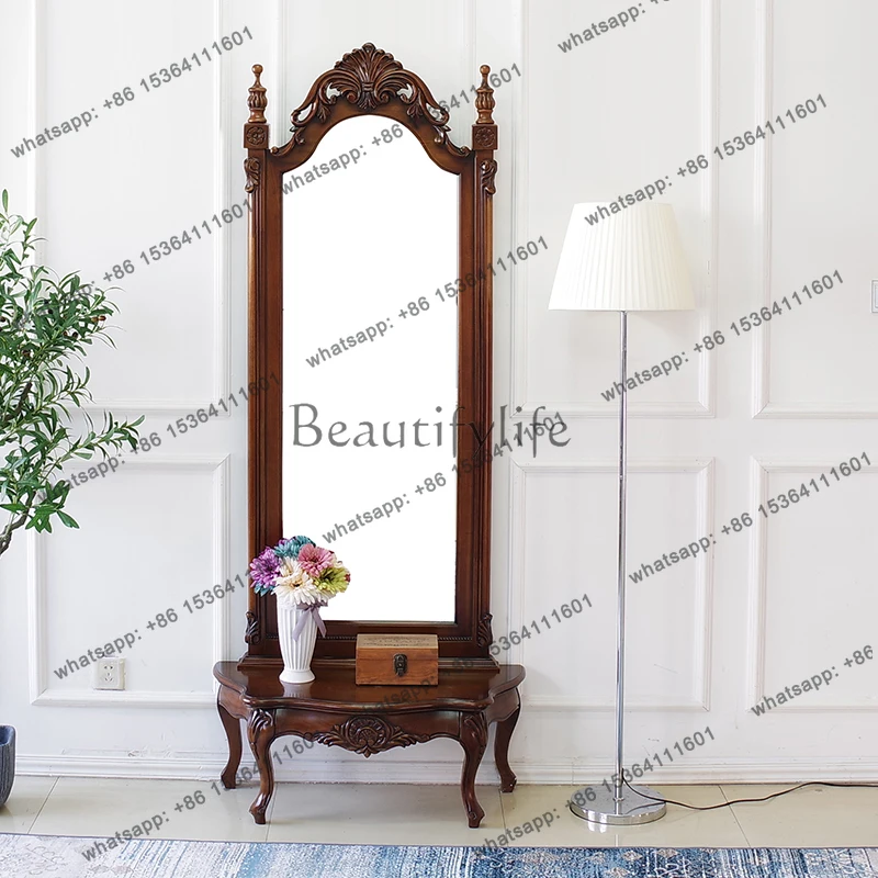 Ganzkörperspiegel, Universeller Designer-Standspiegel, Luxuriöser Schlafzimmerspiegel, Wohnzimmer-Dekospiegel, Espejos Decorativos für die Heimdekoration