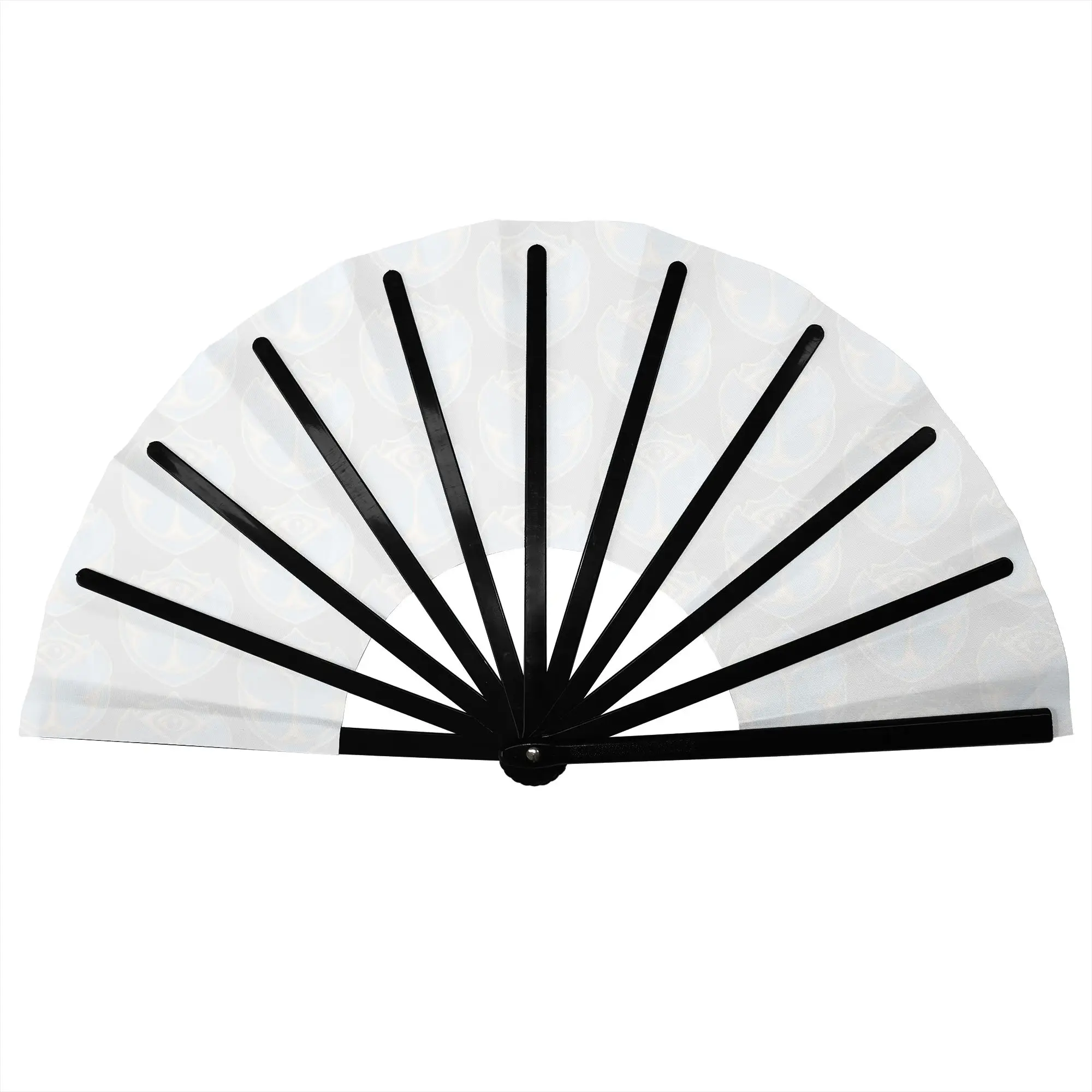 T-Tomorrowland Badge Hand Fan Promotional Gift Party EDM Festival Durable Folding Fans Unique Bulk Pack Fan