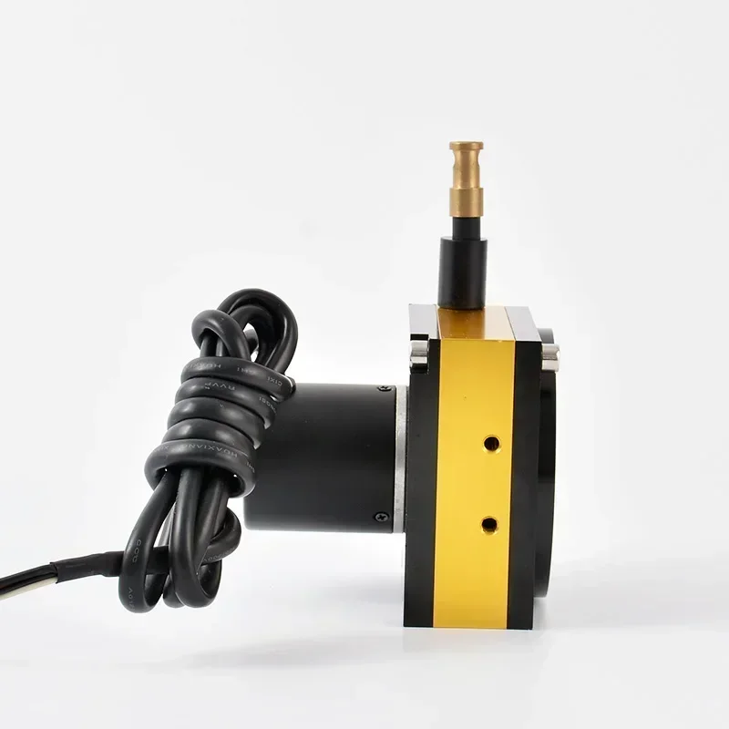 MNH200-A2-4000mm 4-20ma tipo potenciômetro misto enrolado sem fio sensor de corda de tração 10k transdutor de posição de fio de tração