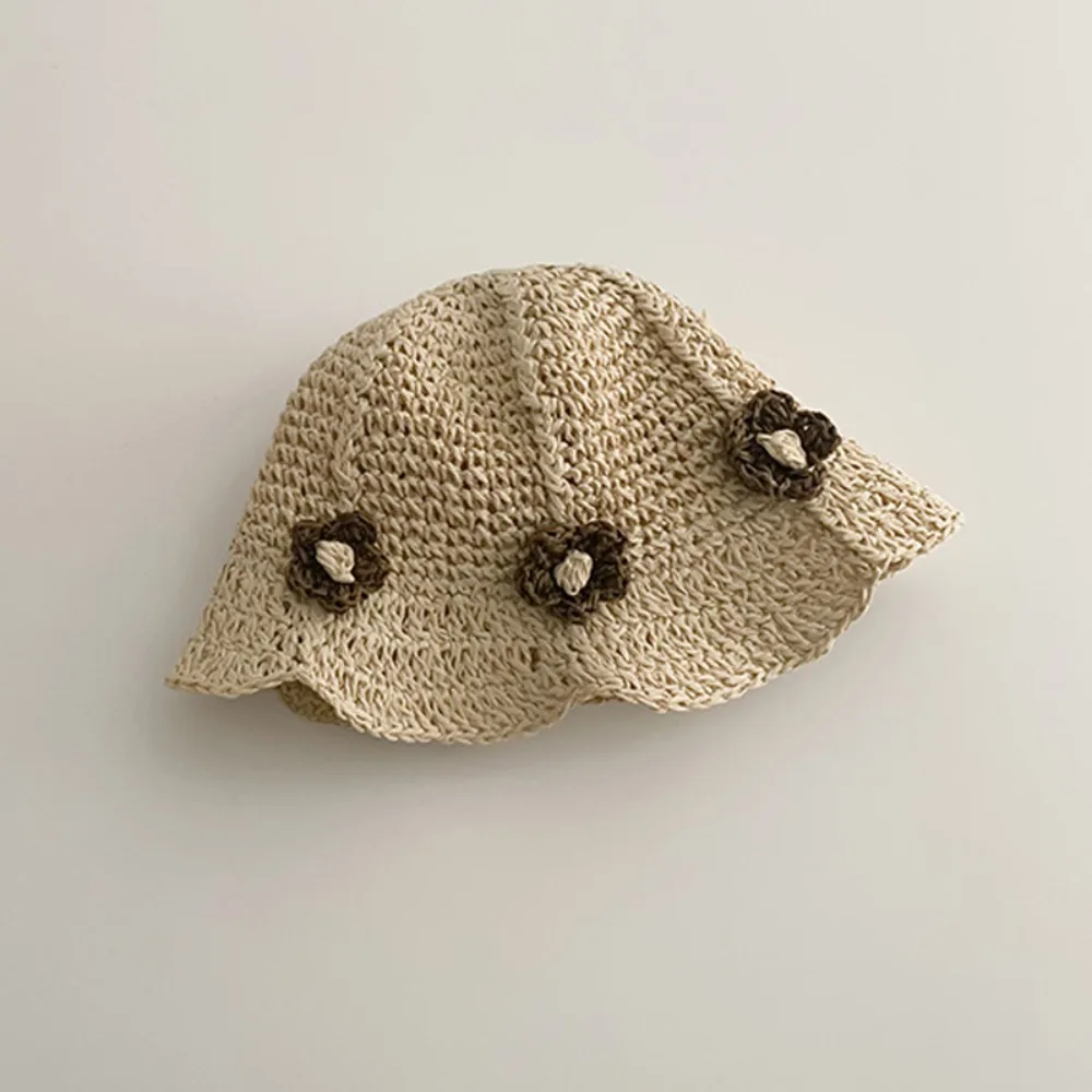 

Portable UV Protection Children Panama Caps Soft Breathable Baby Sun Hat Lightweight Foldable Sun Protection Cap Summer Season