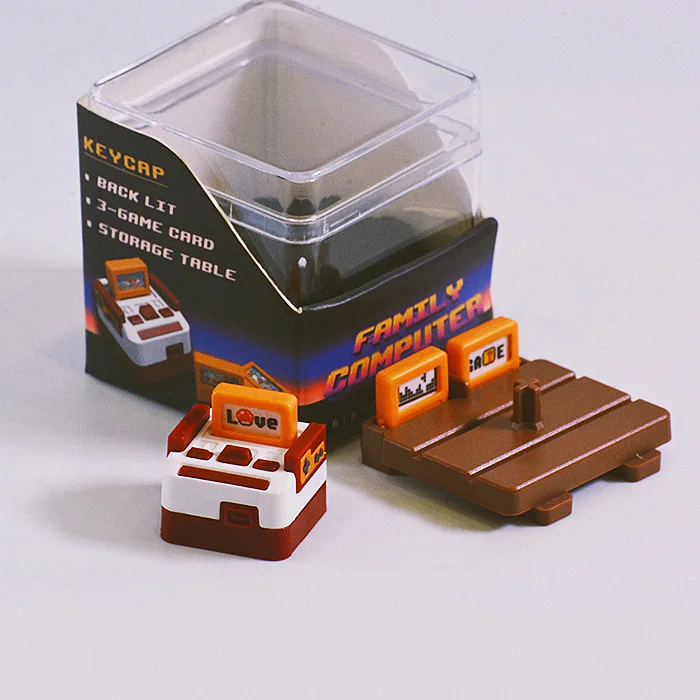 FC Artisan Famicom Keycaps, MX teclado mecânico, tecla ESC, R4