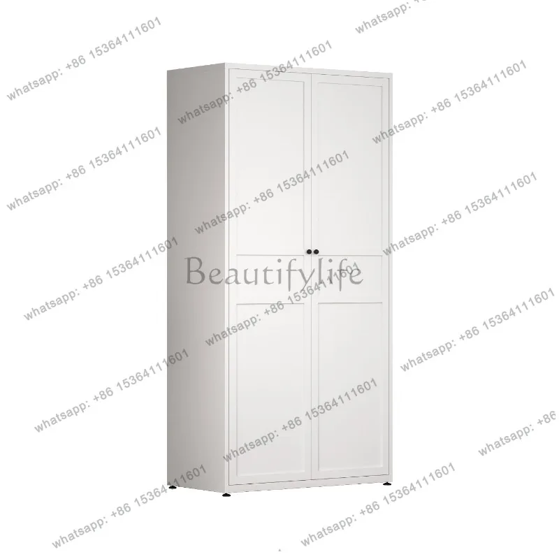 Metal Kids Luxury Wardrobe Designs Partition White Storage Cabinets Wardrobe Bedroom Clothes Modern Armario Furniture For Home