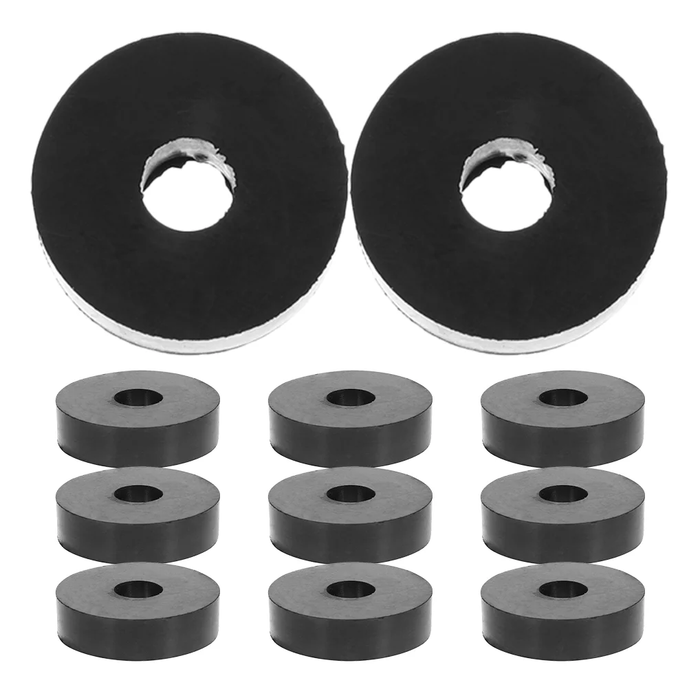 

25 Pcs Anti Pads for Washing Machine Cushion Replace Flat Rubber Grommets Door Bumper