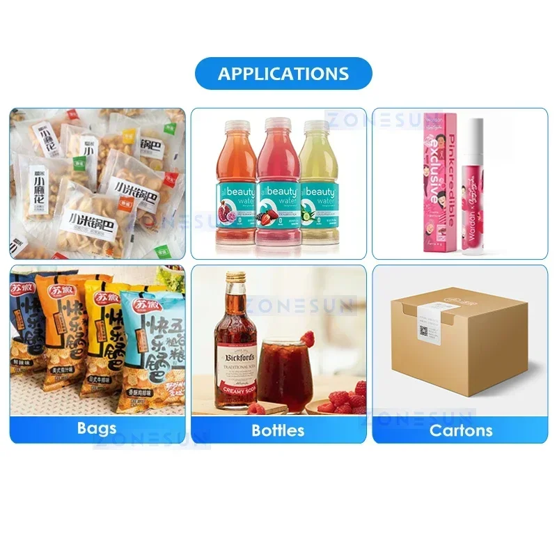 ZONESUN เครื่องชั่งตรวจสอบอุตสาหกรรม เครื่องชั่งแบบอินไลน์ เครื่องชั่งน้ําหนักอัตโนมัติ การตรวจสอบน้ําหนักผลิตภัณฑ์ ZS-MD210