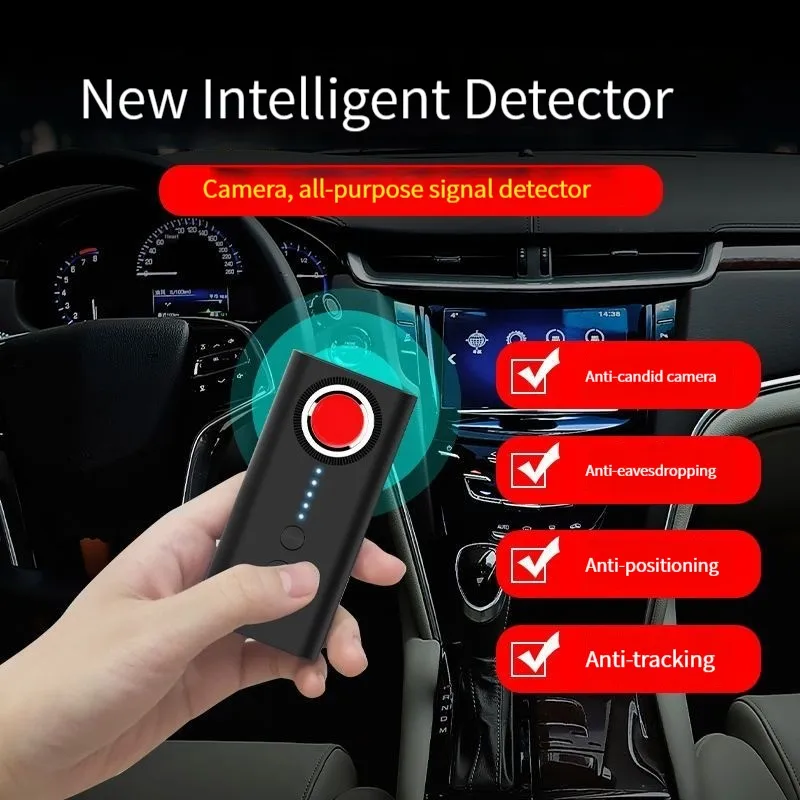 Multi-Functionele Full-Range Rf Draadloze Signaal Radio Detector 4 Signaalsterkte Led Status Indicator Van Laag Naar hoge