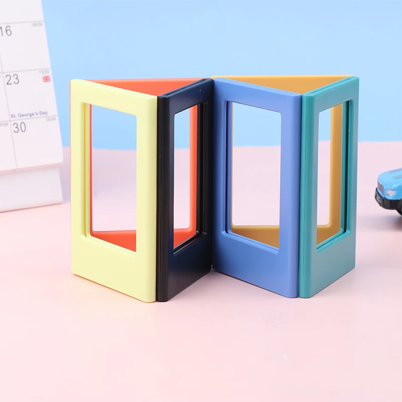 3 Inch Mini Instax Photos Album Colorful Picture Frame for Fujifilm Mini 12 /11/9/8/7/40/90 Mini Film DIY Plastic Photo Frame