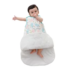 1.5 Tog Warm Quilted Winter Autumn Baby Sleeping Bag Envelope Soft Sleep Sack Swaddle for Newborn Infant Kids Sleep Nest Bedding