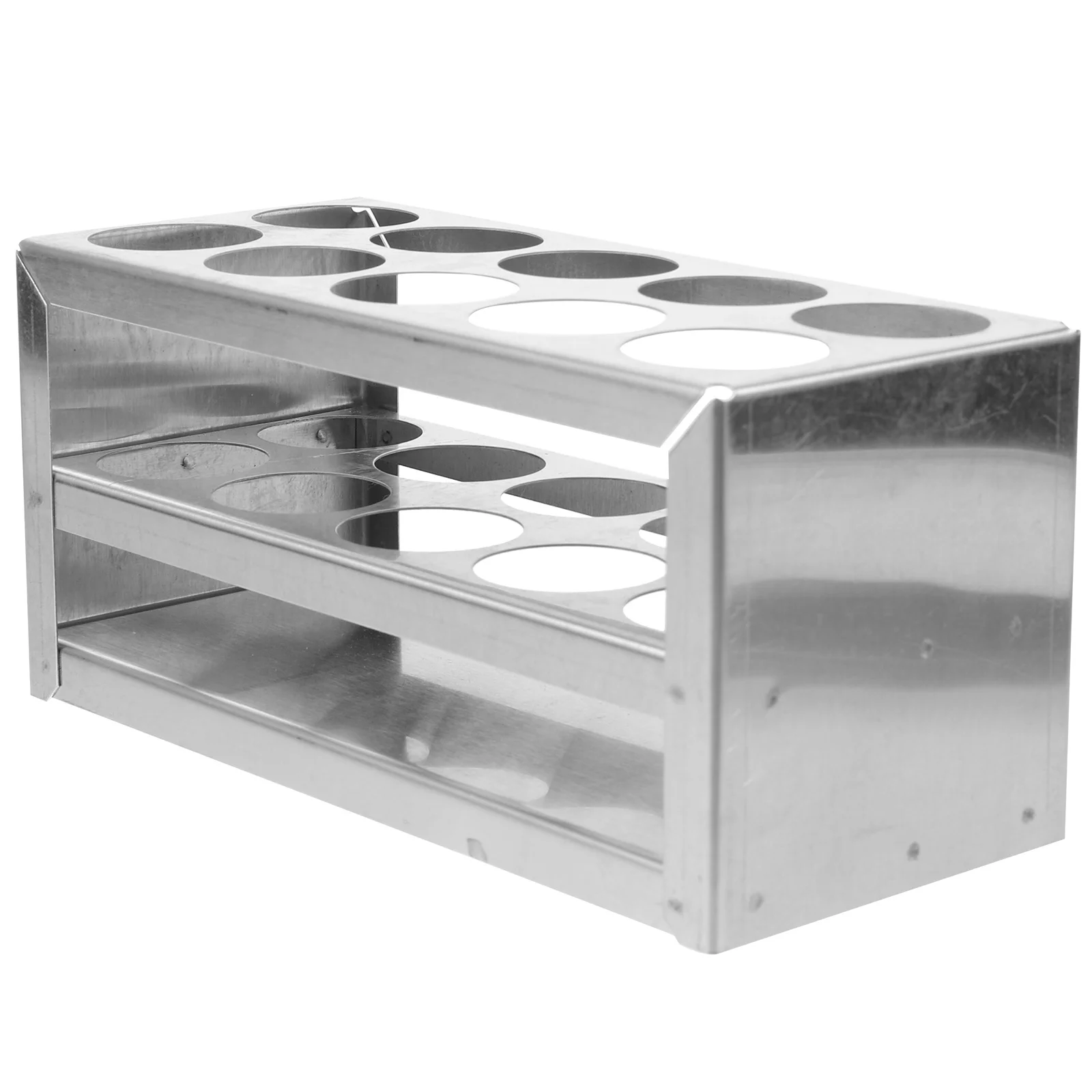 Needles Storage Tube Stainless Steel Test Rack Tubes Organizer Display Propagation