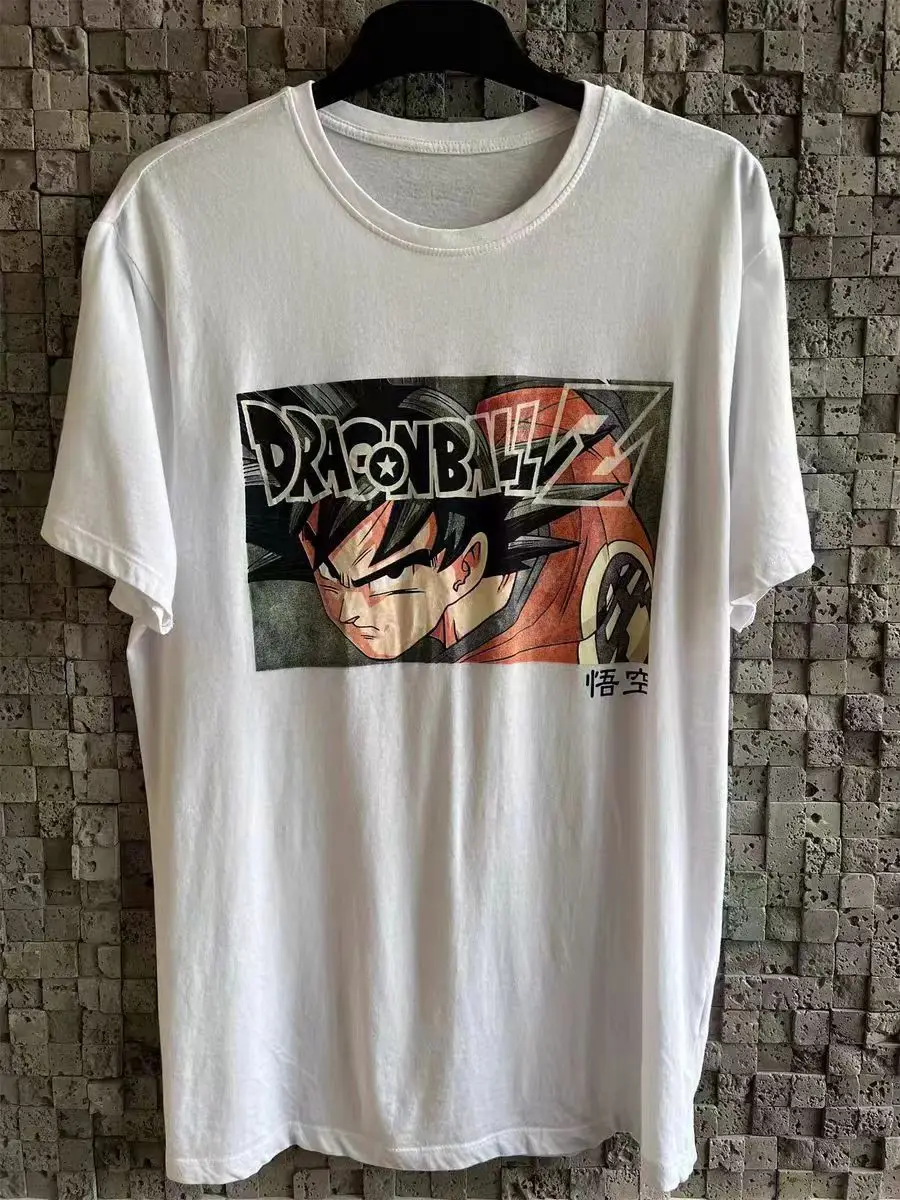 

Dragon Ball Design Sense Short Sleeve T-Shirt Cotton High Quality T-Shirt Men's and Women's Same Top T-Shirt