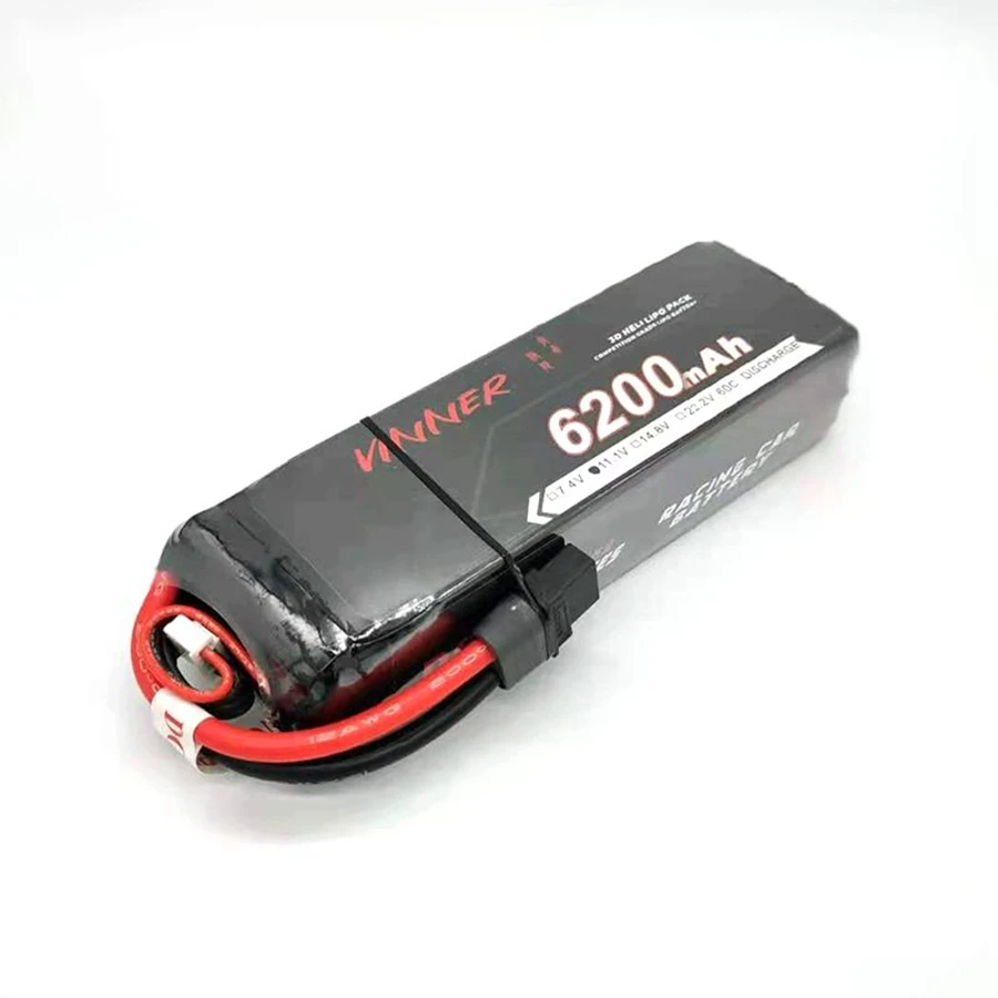 3S 6S 6200mAh 60C Ship Model Car Rechargeable Lithium Battery Pack