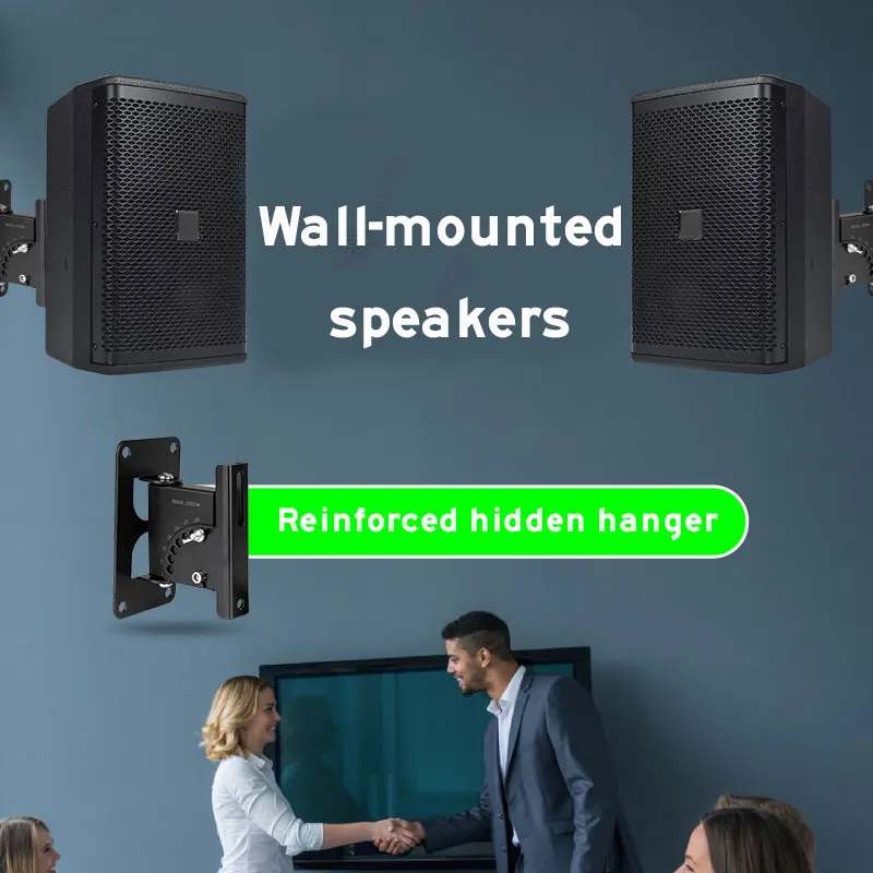 6-inch professional speaker engineering video training conference room multifunctional amplifier wireless microphone wall mounte