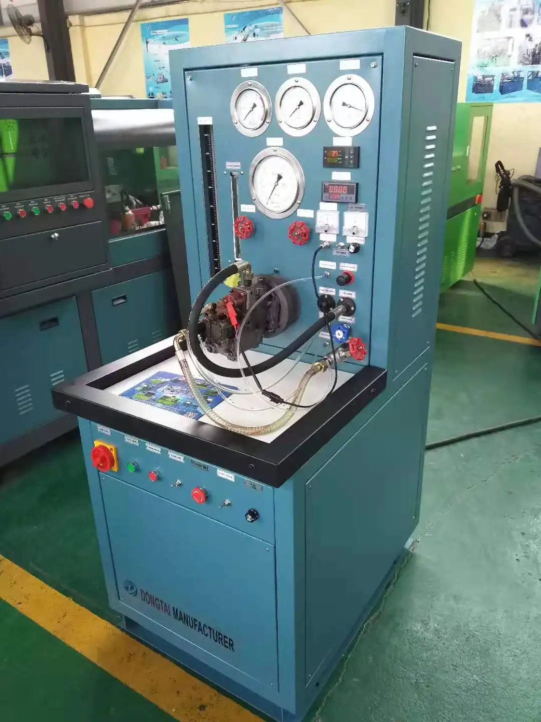 Dongtai PT212 Diesel Fuel Pump for Bench (Steel 1 Year Warranty) for PT Pump Gear Pump Pressure Testing 220V/380V