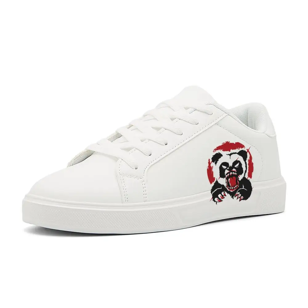 

Белая кожаная повседневная обувь унисекс: кроссовки — износостойкие, дышащие для офиса и выходных