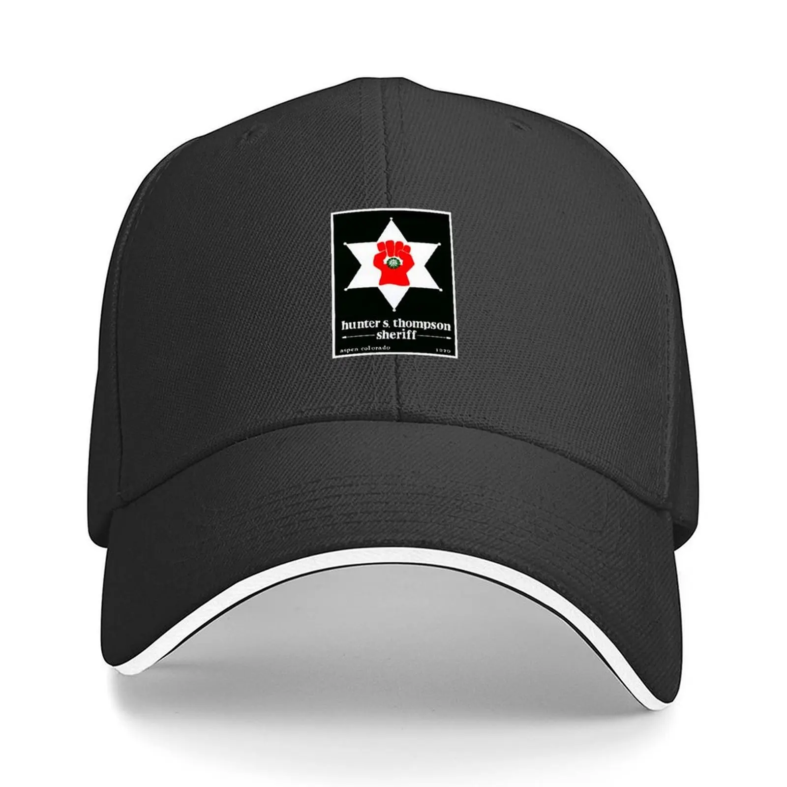 

Hunter S. Thompson (for Sheriff 1970) Baseball Cap Golf Hat Man cute winter hats for men Visor Women's Beach Men's