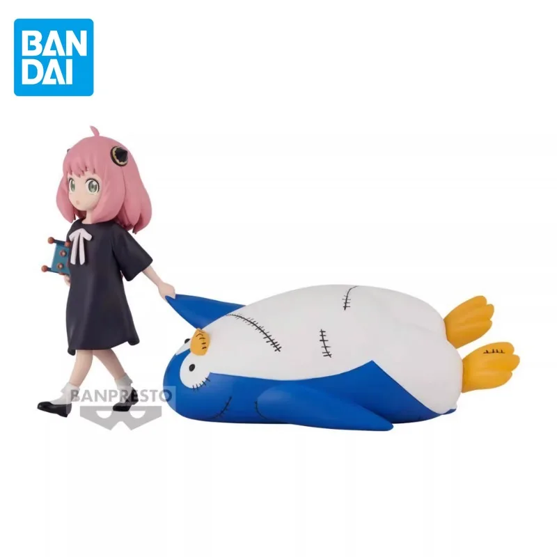 

Bandai Original SPY×FAMILY Anime Figure Break Time Collection Anya Penguin Doll Action Figure Toys for Boys Girls Birthday Gifts