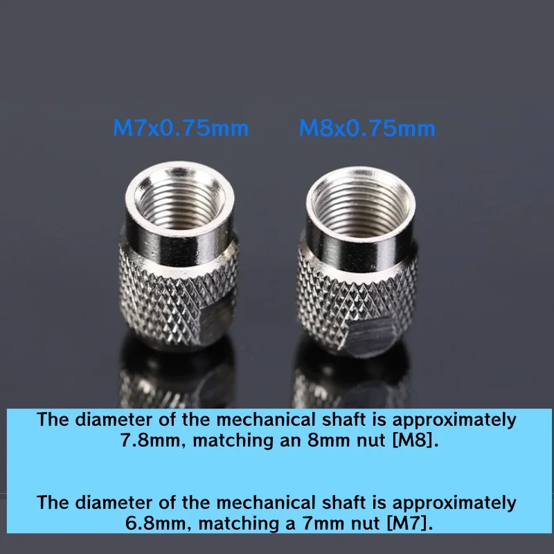 Electric Grinding Fastening Nut M7 M8 Drill Chuck Electric Grinder Chuck Nut Collet Drill Bit Cap Fixture For Dremel Rotary Tool