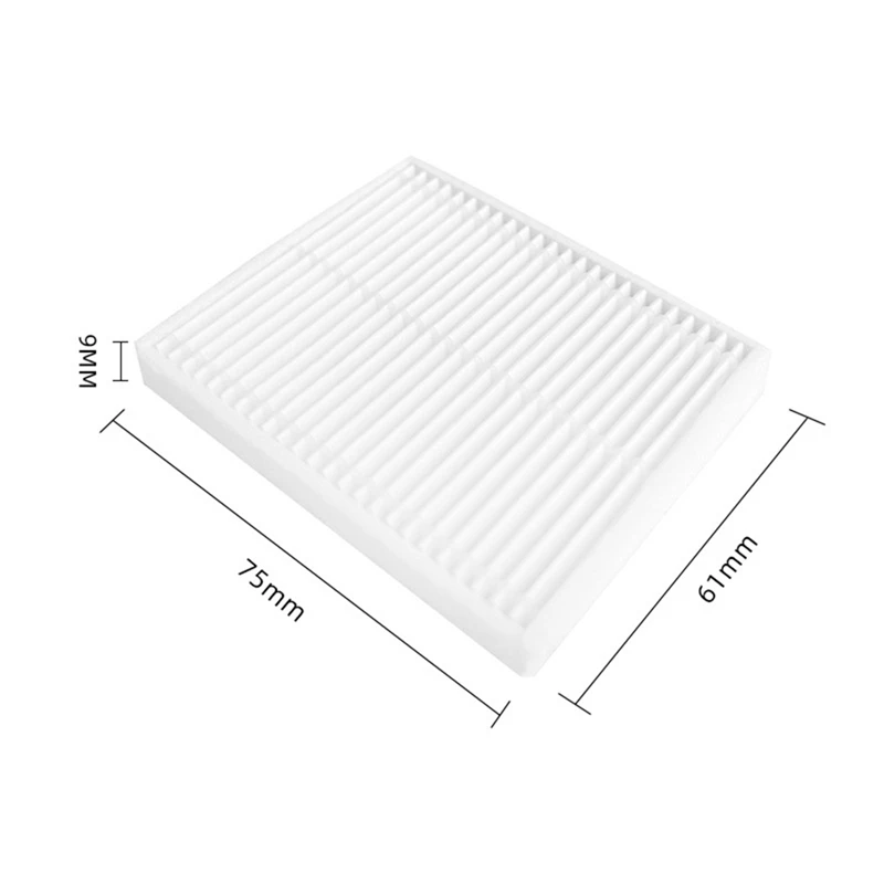 ชุดเปลี่ยนหุ่นยนต์ดูดฝุ่นสำหรับ E12 E10 Xiaomi แปรงด้านข้างหลักแผ่นกรอง HEPA สำหรับเปลี่ยนชุดอะไหล่ผ้าถูพื้น