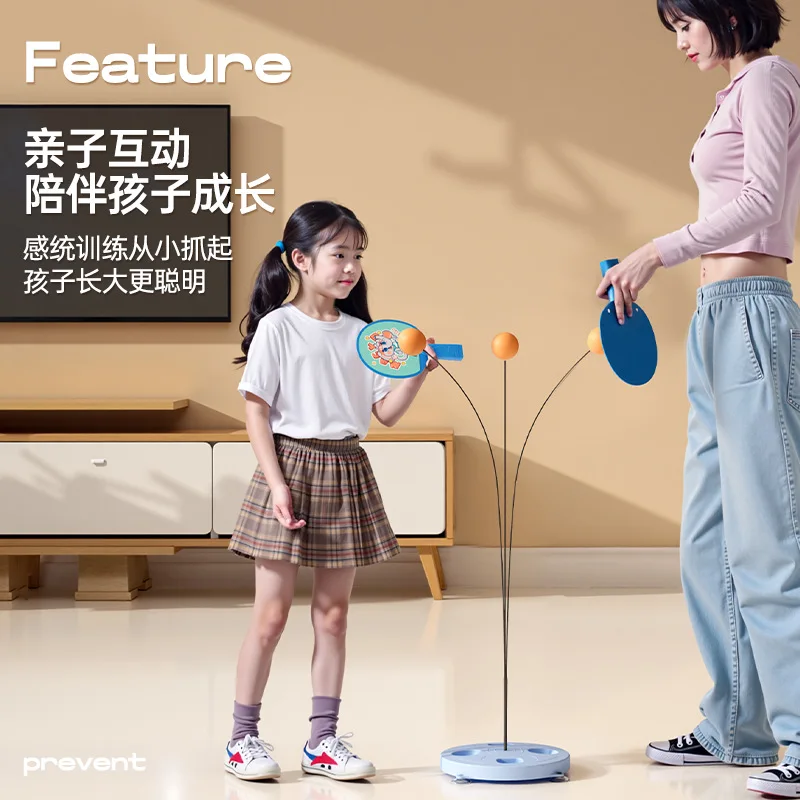 Zhijia Toy Table Tennis Trainer Home Practice Elasticity Self Training Soft Axis Children's Parent Child Single Player Trainer