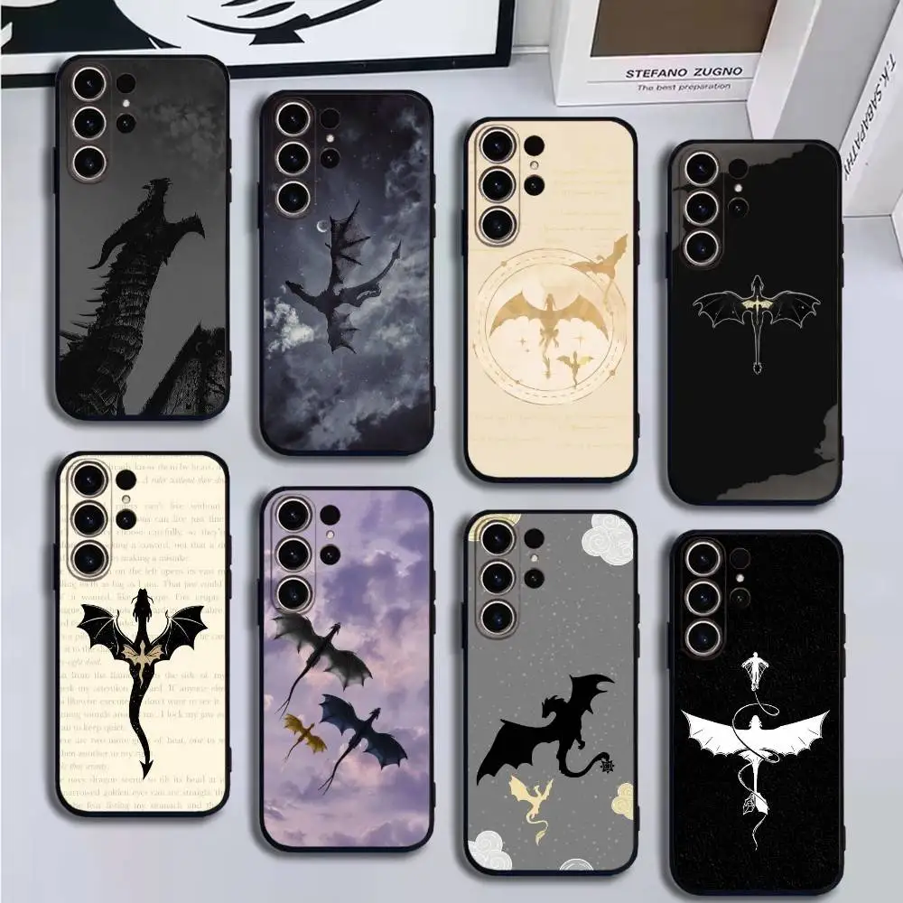 

Dragon F-Fourth-h W-Wing Phone Case For SamsungS25,24,21,22,23,30,Ultra,20,Plus,Fe,Lite,Note,10,9,Soft Black Cover