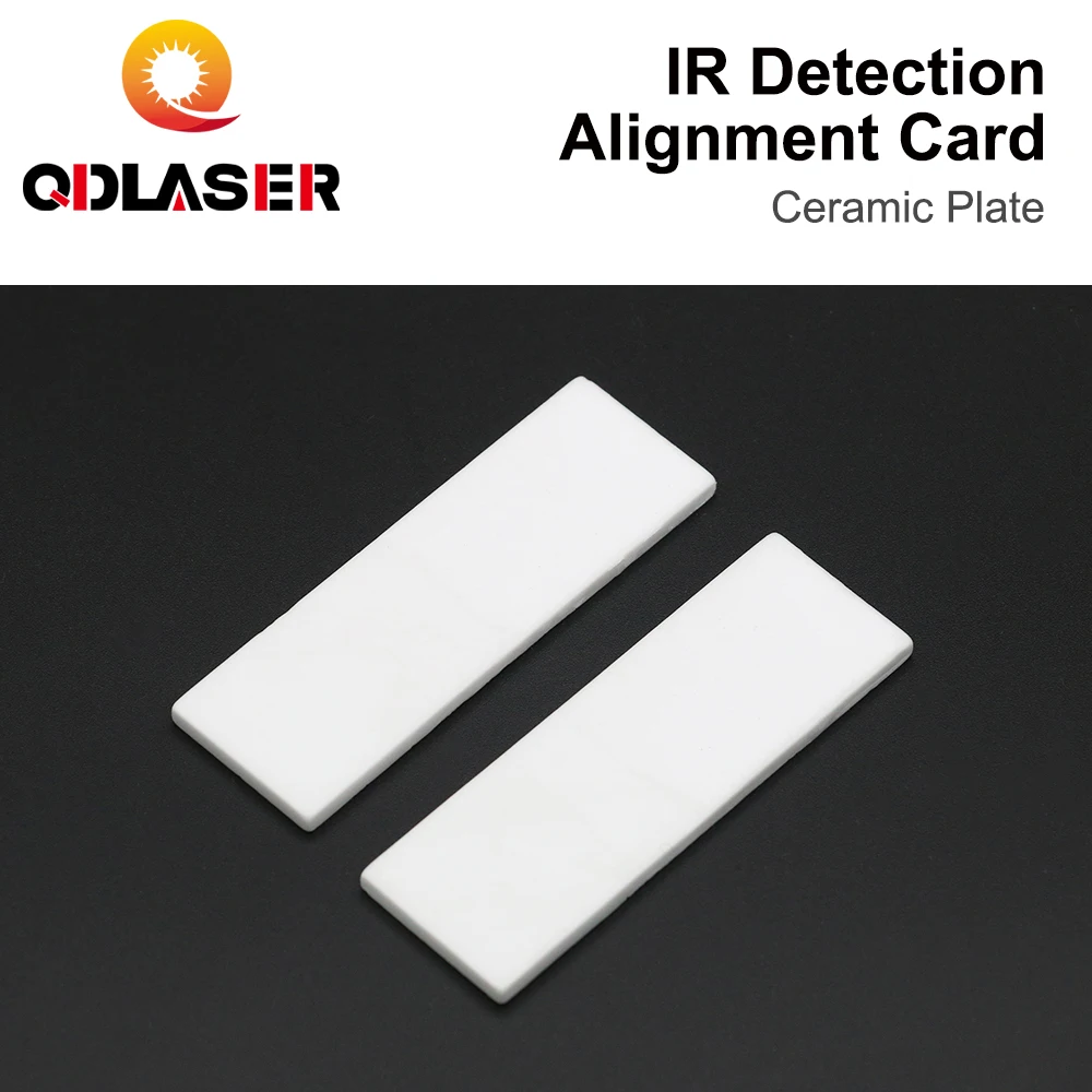 

IR Detection Alignment Card Infrared Dimmer Visualizer Calibrator Ceramic Plate For YAG 1064nm Fiber Laser LED Diode Beam